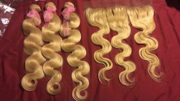 Blonde 13x4 Transparent Frontal