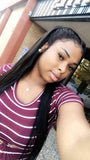 Straight 13x4 TRANSPARENT LACE FRONTAL